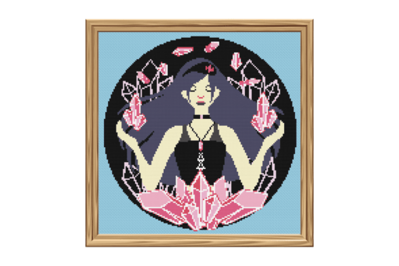 Crystal Witch Cross Stitch Pattern: A Designer Review