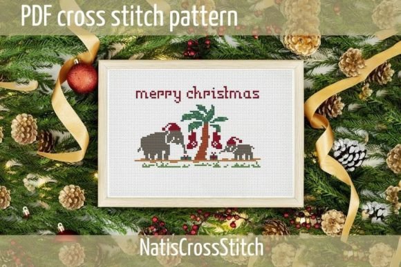 Elephants Christmas Cross Stitch: Merch Review