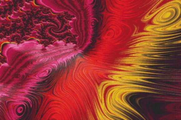 Fractal Cross Stitch Pattern – Red: A Seasonal Embroidery Designer’s Review