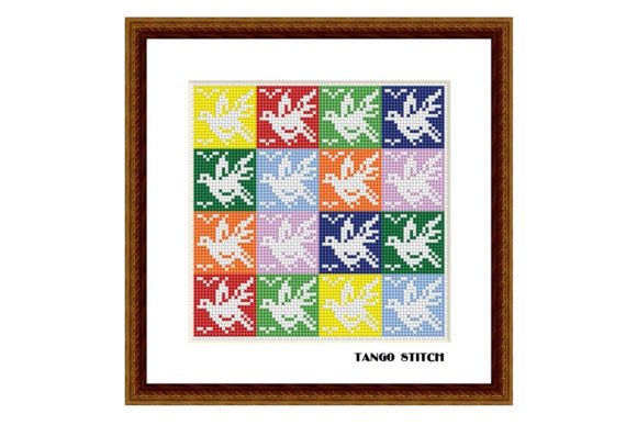 Pop Art Birds Cute Animals Embroidery Review