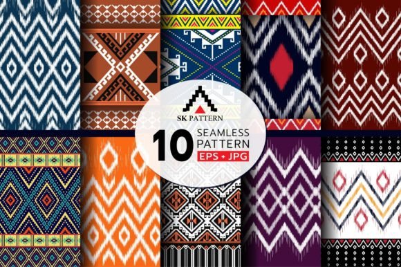 Seamless Patterns Ethnic Embroidery Set Review