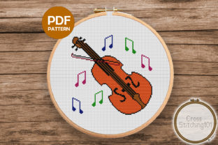 Violin Modern Cross Stitch Pattern: A Designer’s Review for Gift Makers